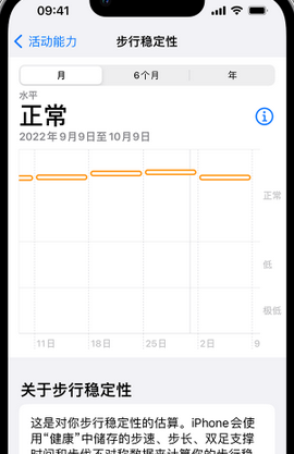 道县iPhone手机维修如何在iPhone开启'步行稳定性通知'