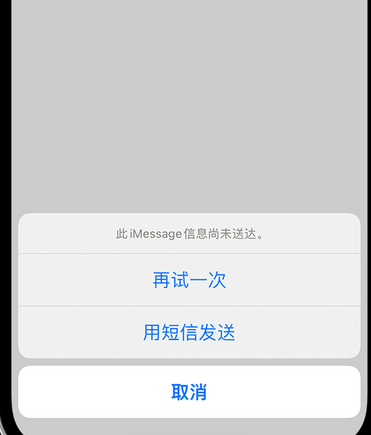 道县apple维修iPhone上无法正常发送iMessage信息